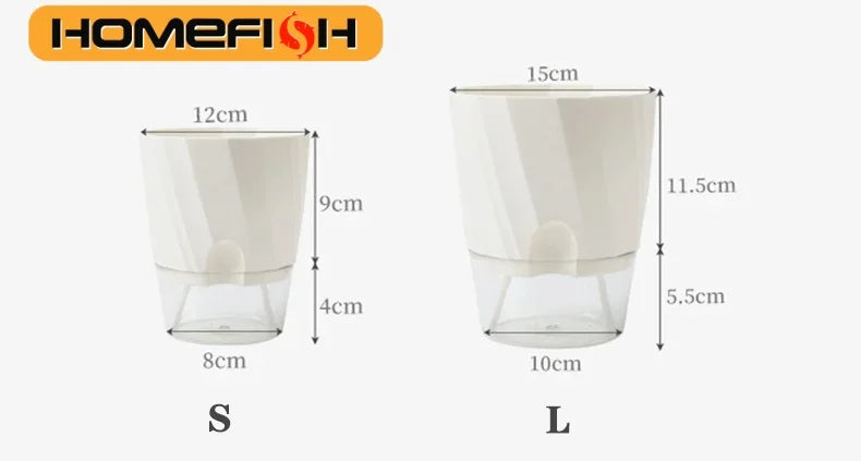 CowLost | product_id-lazy-hydroponic-transparent-double-layer-self-watering-flower-pot |11