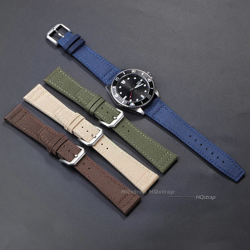 CowLost | bracelets-product_id-nylon-canvas-waterproof-watch-strap-for-iwc-pilot-20-22mm-unisex-sport-wristband |3
