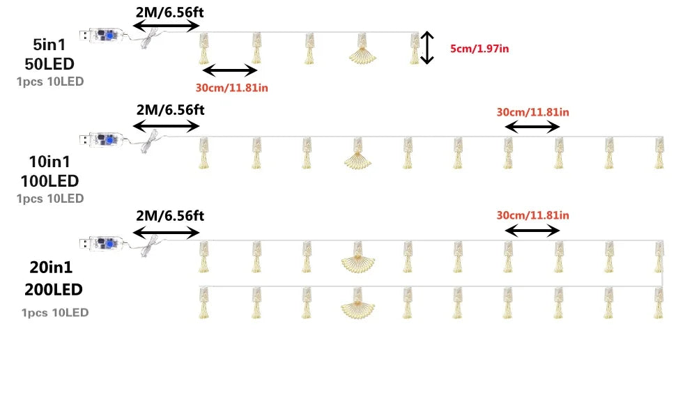 CowLost | product_id-usb-led-fireworks-string-lights-with-remote-for-christmas-wedding-party |9