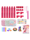 CowLost | product_id-diy-weaving-kit-for-kids-ages-6-arts-crafts-scarves-hats-and-bags |15