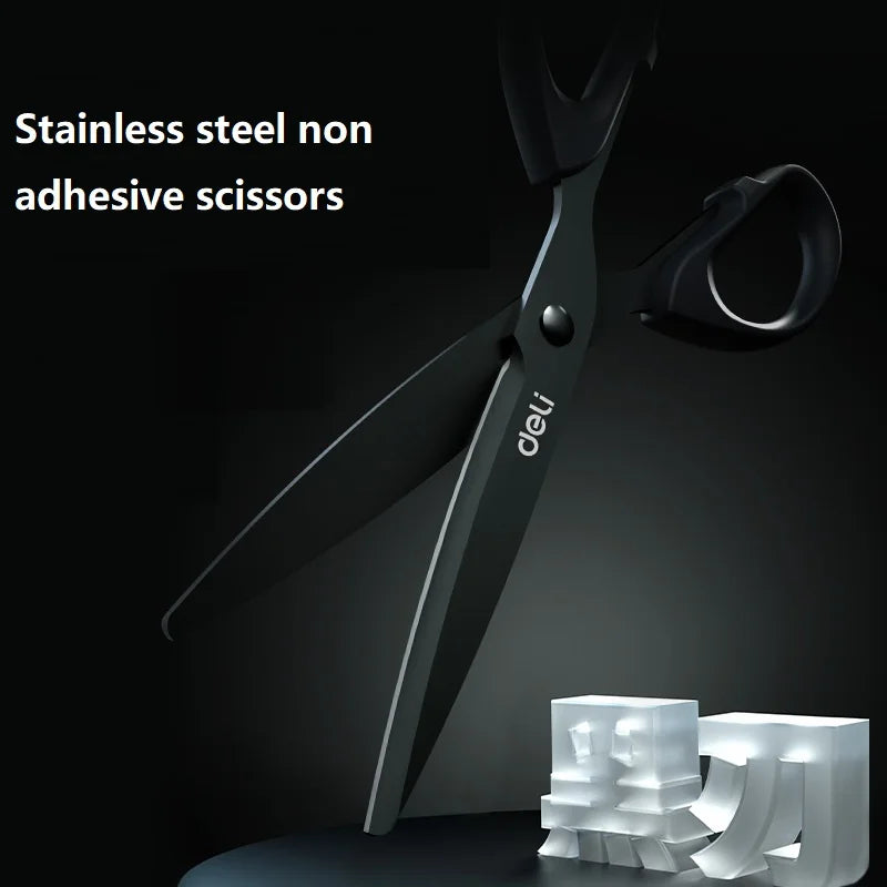 CowLost | product_id-deli-stainless-steel-non-adhesive-scissors-for-school-office-sewing-household |5