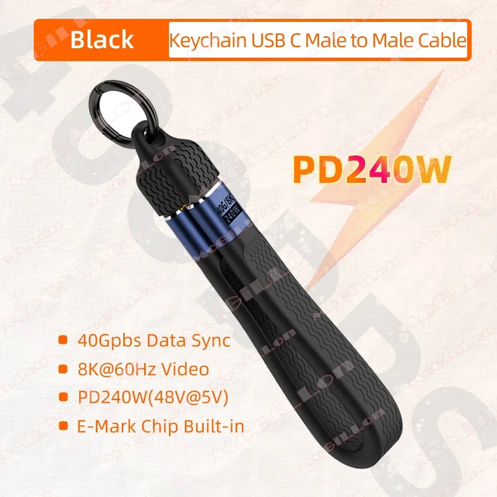 CowLost | product_id-keychain-pd240w-usb4-usb-c-to-usb-c-cable-40gbps-5a-fast-charging-240w-8k-60hz-extension |27