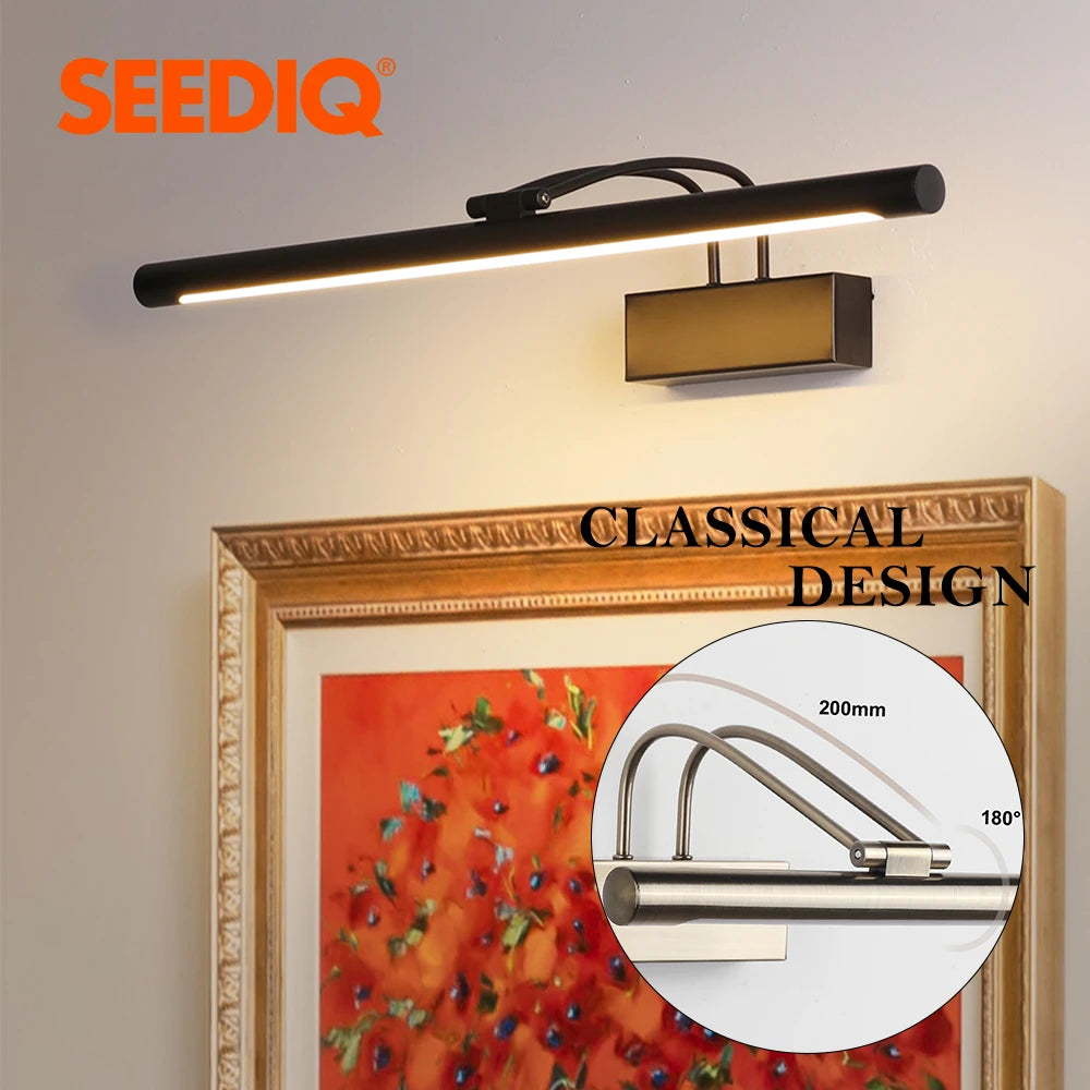 CowLost | product_id-modern-black-copper-8w-led-bathroom-wall-sconce-ac85-265v |2