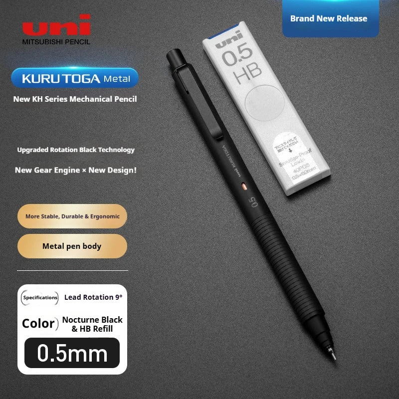 CowLost | product_id-uni-m5-kh-sunrise-orange-limited-kurutoga-0-5mm-auto-rotating-metal-mechanical-pencil-break-resistant |29