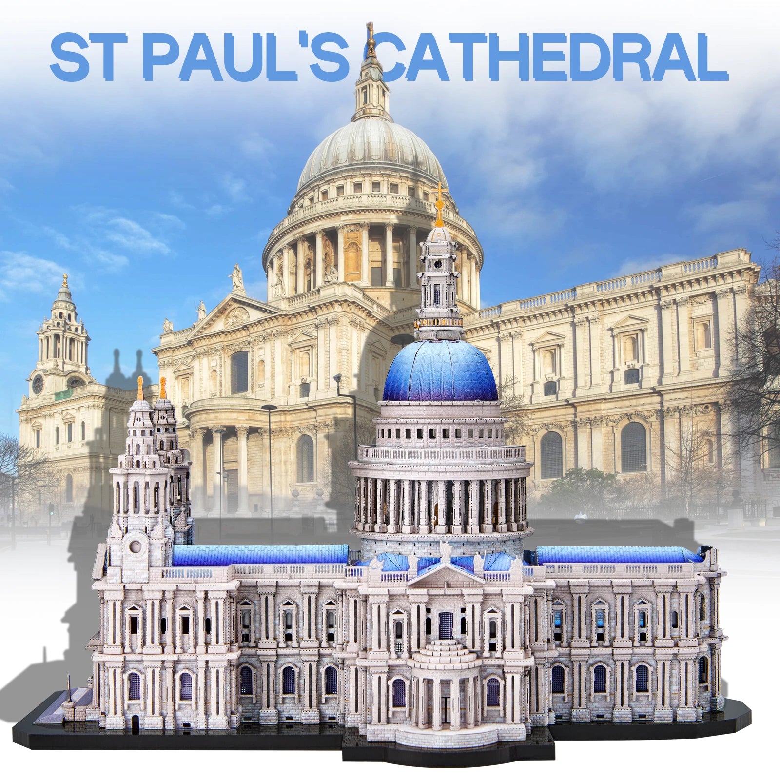 CowLost | fencing-barriers-piececool-3d-metal-model-kit-st-pauls-cathedral-puzzle-diy-craft |2