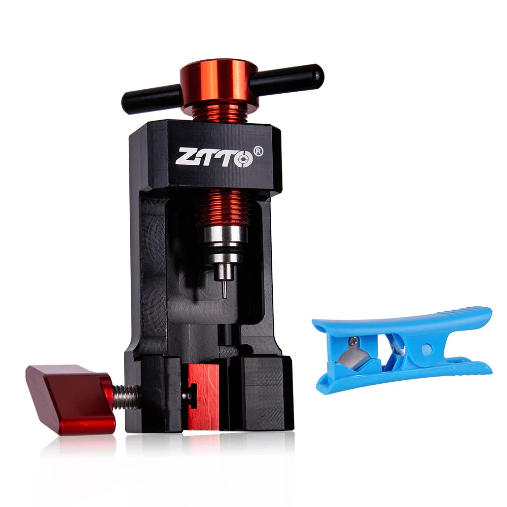 CowLost | ztto-bicycle-hydraulic-disc-brake-oil-needle-tool-driver-hose-cutter-cable-pliers-olive-connector-insert-bh59-bh90-install-press |22