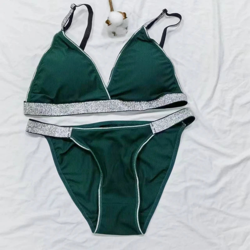 CowLost | product_id-women-s-push-up-padded-non-wire-bra-low-waist-briefs-set-solid-color |6
