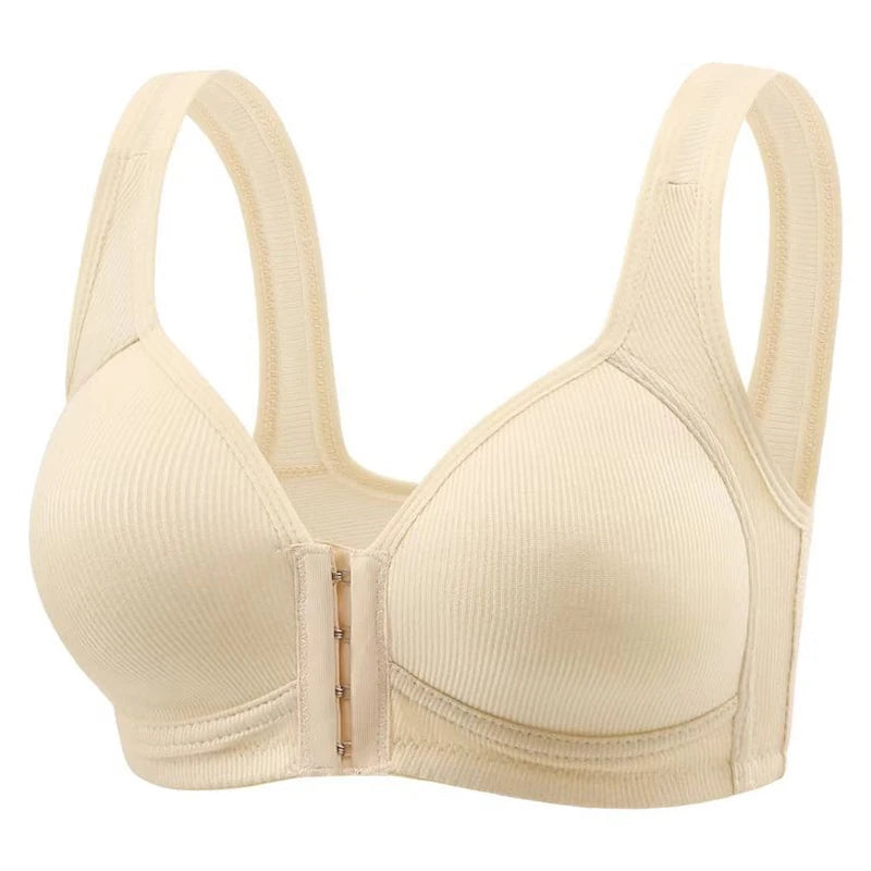CowLost | product_id-fallsweet-wire-free-front-closure-seamless-full-coverage-bra-large-size-comfort |6