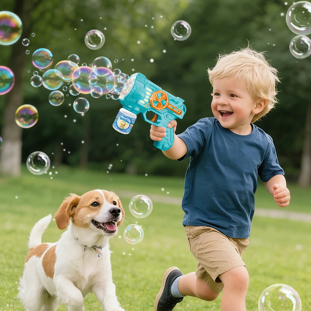 CowLost | product_id-electric-bubble-gun-toy-with-led-light-for-kids-outdoor-summer-game-no-bubble-liquid |3