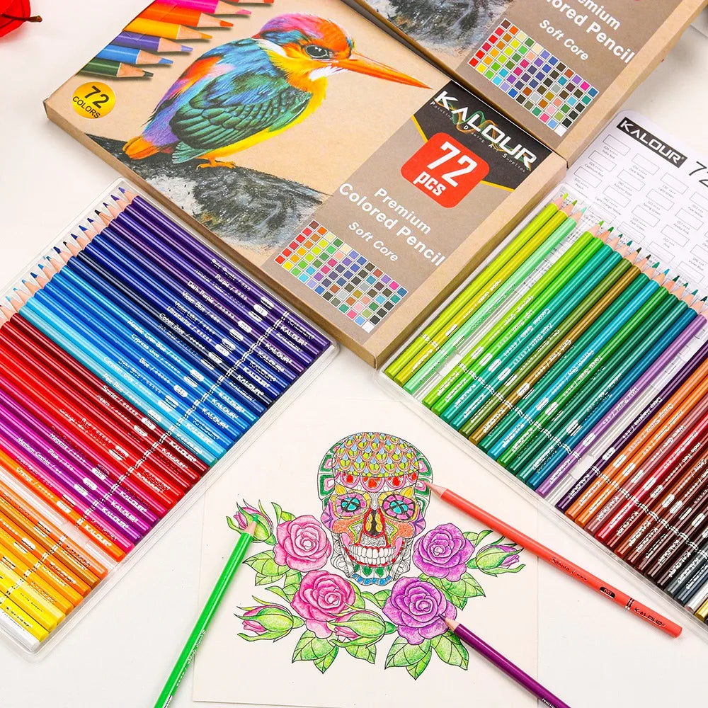 CowLost | art-pencils-product_id-kalour-oil-colored-pencils-set-50-300-pcs-professional-drawing-art-supplies |73