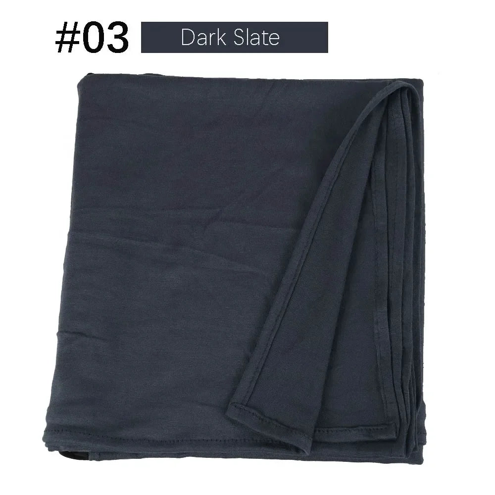 CowLost | muslim-women-stretchy-jersey-hijab-plain-cotton |30