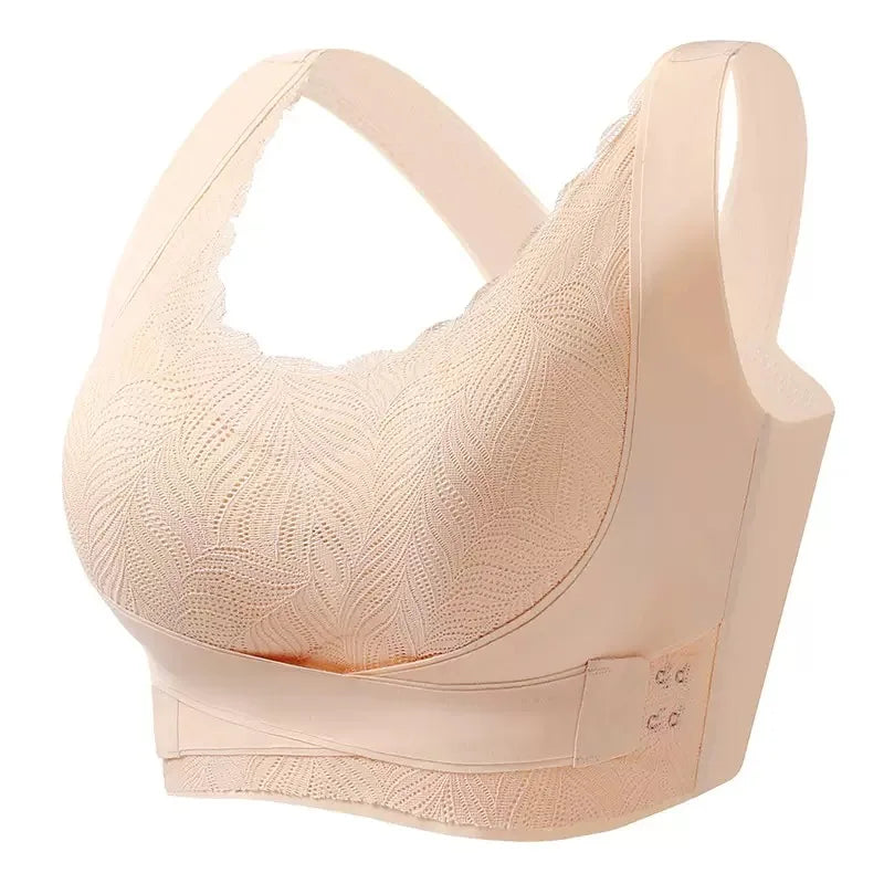 CowLost | product_id-wireless-lace-sports-bra-for-small-breasts-shock-proof-traceless-with-beautiful-back |6
