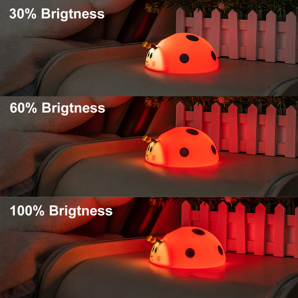 CowLost | product_id-kfvc-rechargeable-silicone-ladybug-touch-control-night-light-for-nursery-baby-child |2
