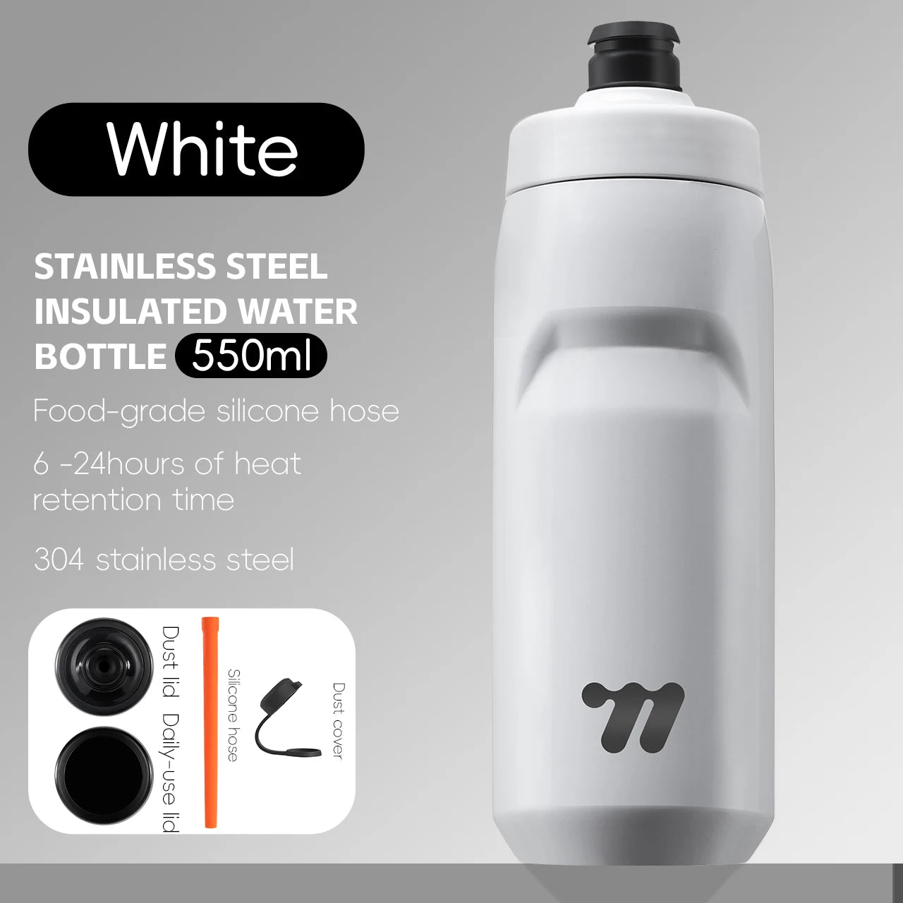 CowLost | sporting-goods-west-biking-550ml-stainless-steel-insulated-cycling-water-bottle |30