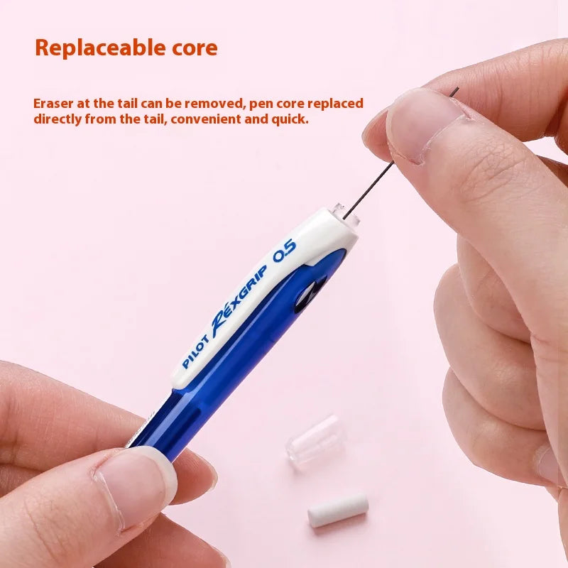 CowLost | product_id-japan-pilot-hrg-10r-mechanical-pencil-0-5mm-colored-rod-unbreakable-non-toxic-with-eraser-for-kids-beginners-writing-drawing |5