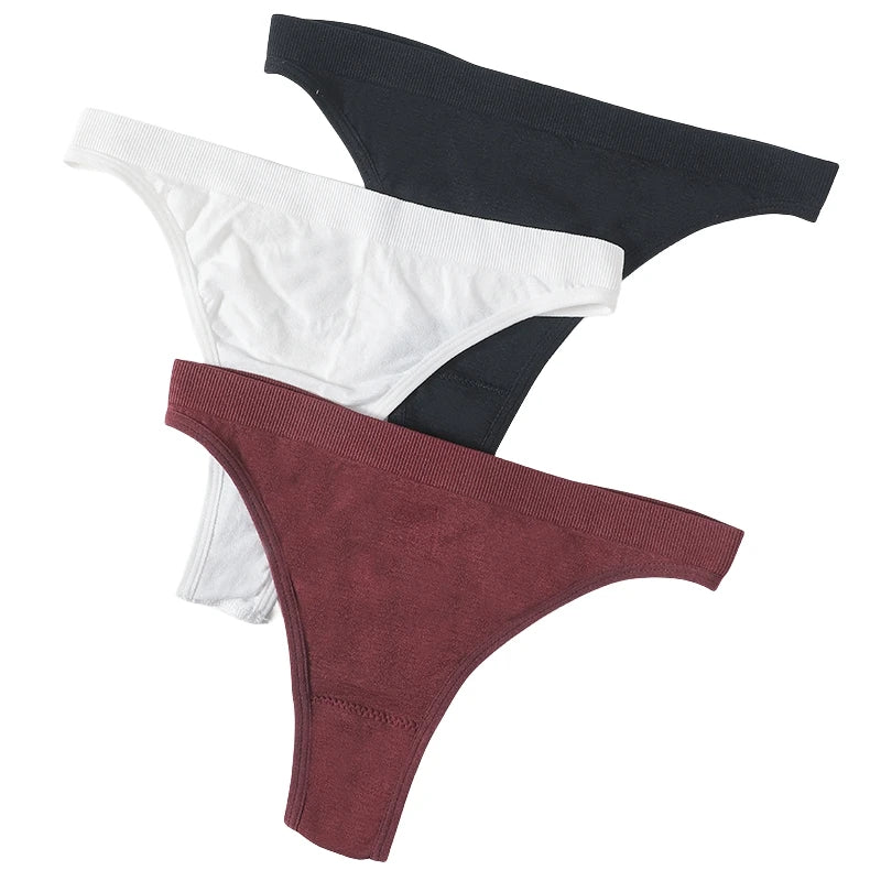 CowLost | product_id-womens-seamless-low-waist-g-string-thong-m-xl-sexy-brazilian-panties |1