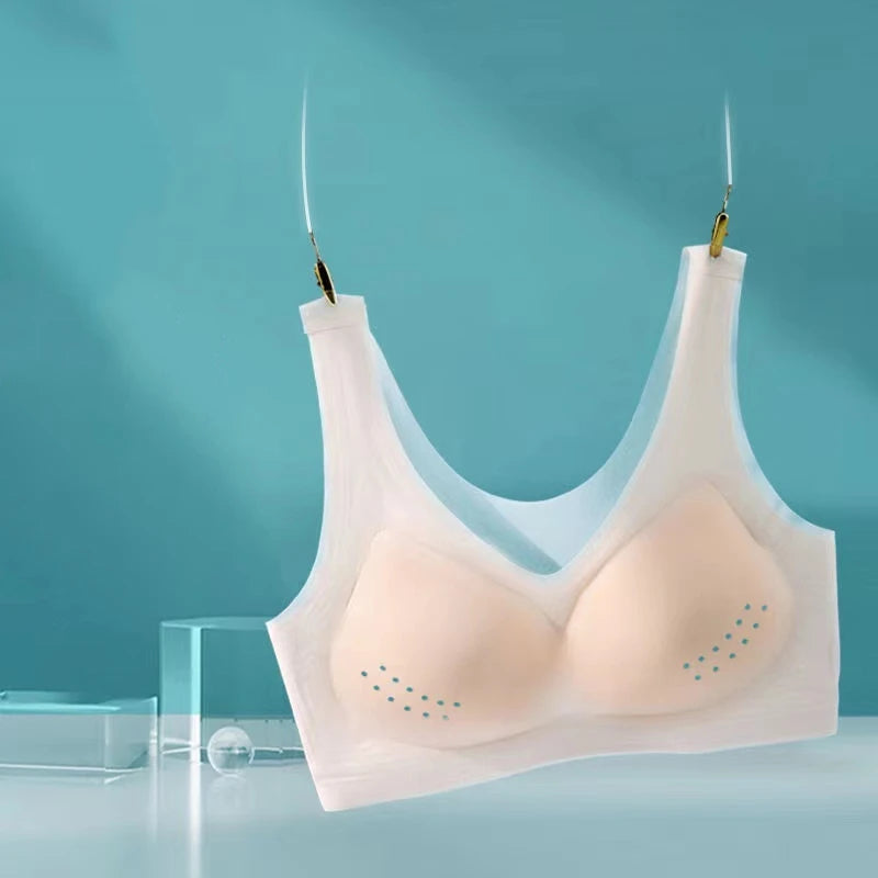 CowLost | product_id-ultra-thin-seamless-nude-wire-free-bra-with-thin-mold-cup-anti-sagging-beautiful-back-large-size |2