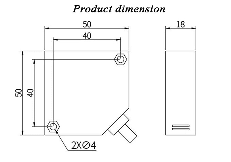 CowLost | specialty-electrical-switches-relays-product_id-ac-dc-3m-no-nc-relay-output-mirror-feedback-retro-reflective-photoelectric-obstacle-proximity-switch |8