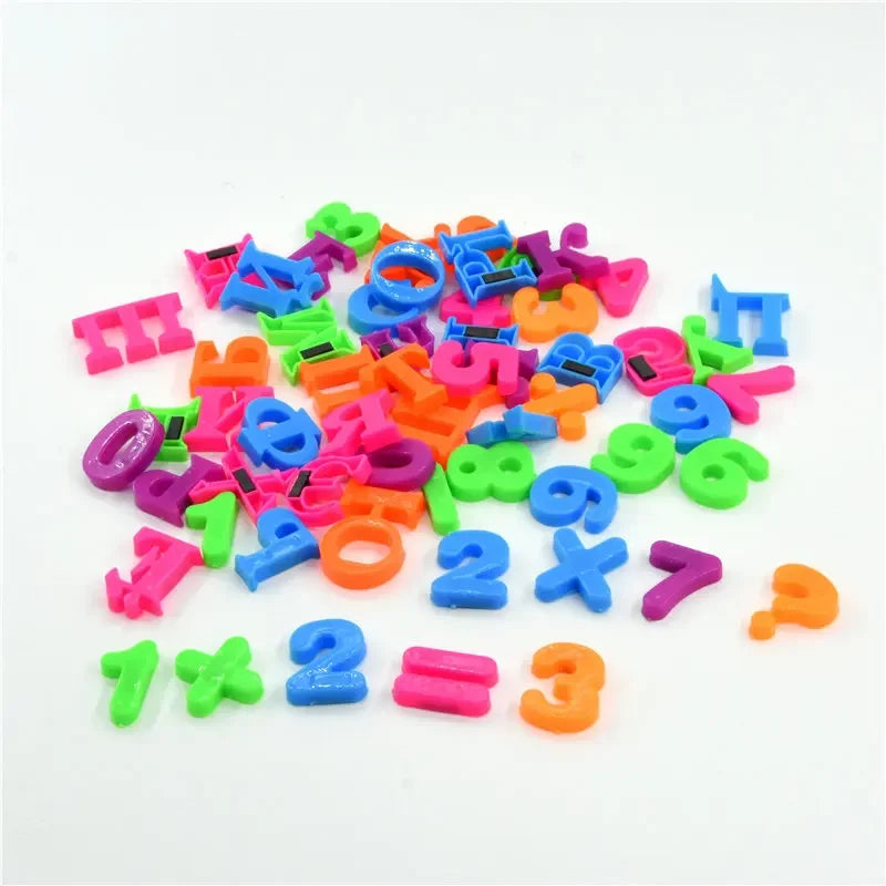 Russian Alphabet Magnetic Letters Fridge Magnets Educational Toy for Kids