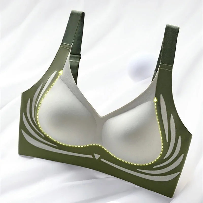 CowLost | product_id-markless-u-wireless-push-up-bra-for-small-breasts-with-beautiful-back-and-anti-sagging-support |5