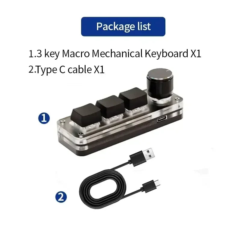 CowLost | product_id-ggbee-rgb-wired-mini-mechanical-keyboard-with-3-key-macro-and-hot-swap |15
