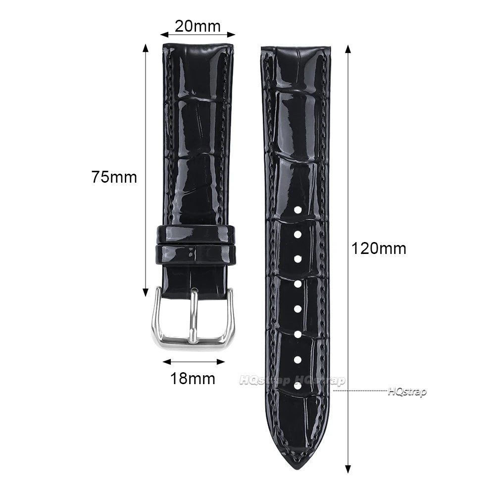 CowLost | watch-bands-product_id-genuine-leather-calfskin-slub-pattern-watch-strap-12-24mm-universal-sport-band |8