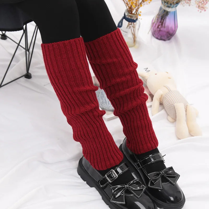 CowLost | activewear-pants-lolita-women-s-long-knit-socks-boot-cuffs-harajuku-leg-warmers |7