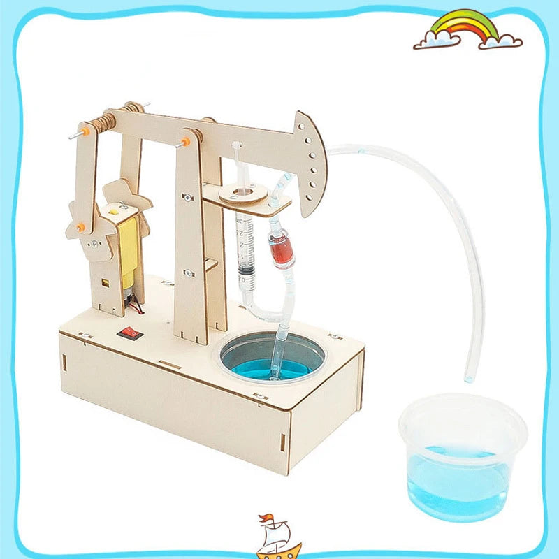 CowLost | product_id-kids-stem-diy-water-pump-educational-model-kit-toy-gift |14