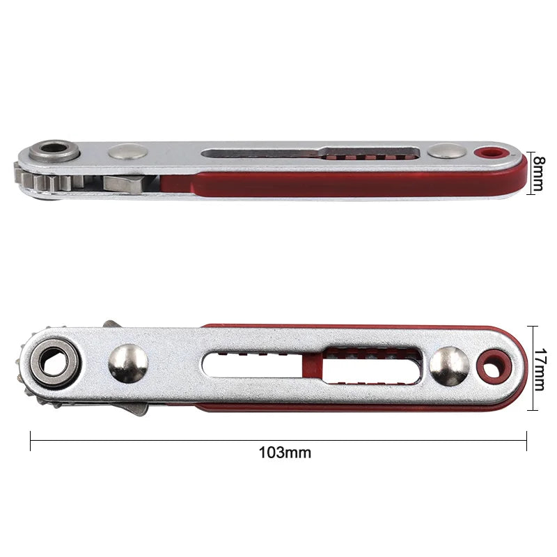 CowLost | product_id-mini-bidirectional-ratchet-wrench-hex-torx-1-4-square-drive-drill-bit-socket |6