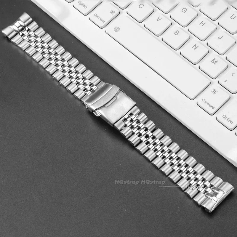 CowLost | product_id-stainless-steel-curved-end-watchband-with-solid-buckle-for-seiko-srpa21-srp777-srpc25-srp773-jubilee-bracelet |3