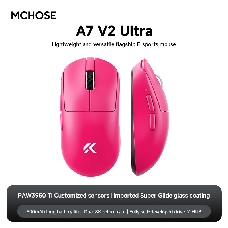 CowLost | mchose-a7-v2-e-sports-mouse-wireless-bluetooth-tri-mode-ergonomics-lightweight-8k-gaming-mice |25