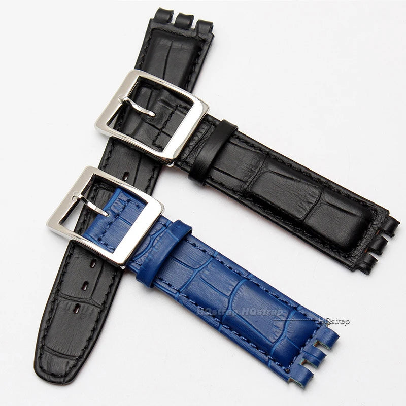 CowLost | product_id-hqstrap-genuine-leather-sweatproof-watch-strap-17mm-19mm-for-swatch-unisex |18