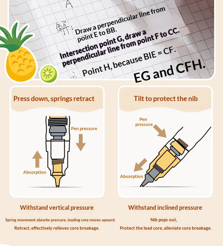 CowLost | product_id-zebra-delguard-ma85-0-5mm-auto-pencil-nutrient-limited-edition-unbreakable-lead-for-drawing-design |12
