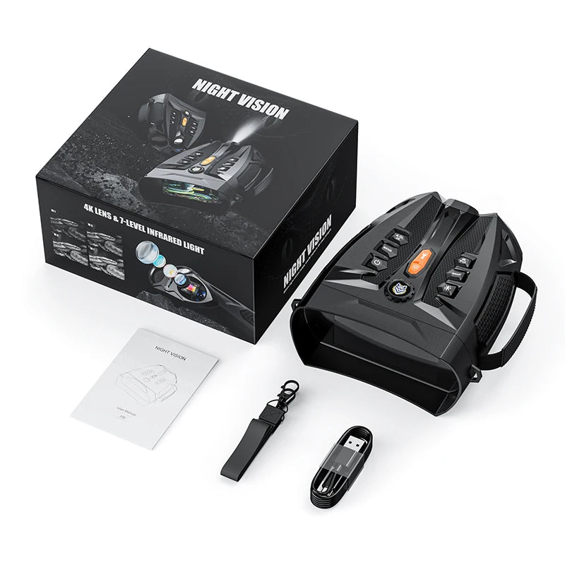 CowLost | product_id-4k-night-vision-binoculars-10x-digital-zoom-4-screen-infrared-7-level-tactical-light-compass-5000mah-battery |15