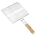 CowLost | product_id-foldable-bbq-grill-mat-with-wooden-handle-and-stainless-steel-meat-clip-holder-mesh-basket |7