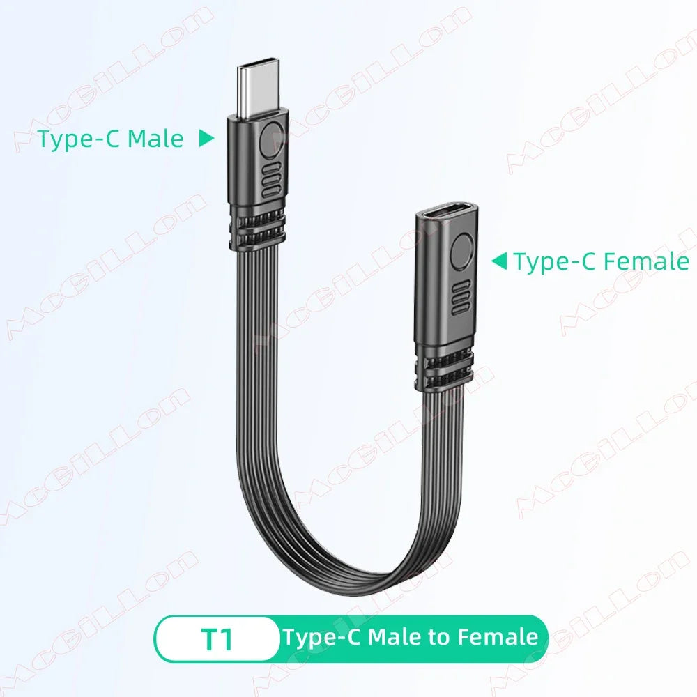 CowLost | product_id-type-c-to-type-c-adapter-cable-10-100cm-45w-fast-charging-480mbps-data-transfer |22