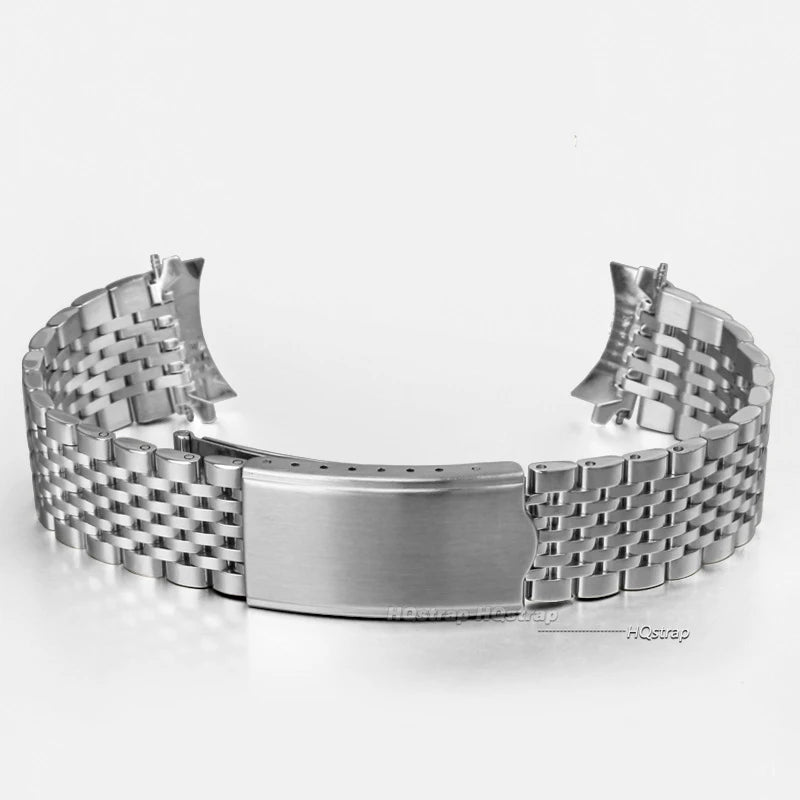 CowLost | product_id-curved-end-stainless-steel-omega-seamaster-replacement-bracelet-18-20mm-unisex-strap |13
