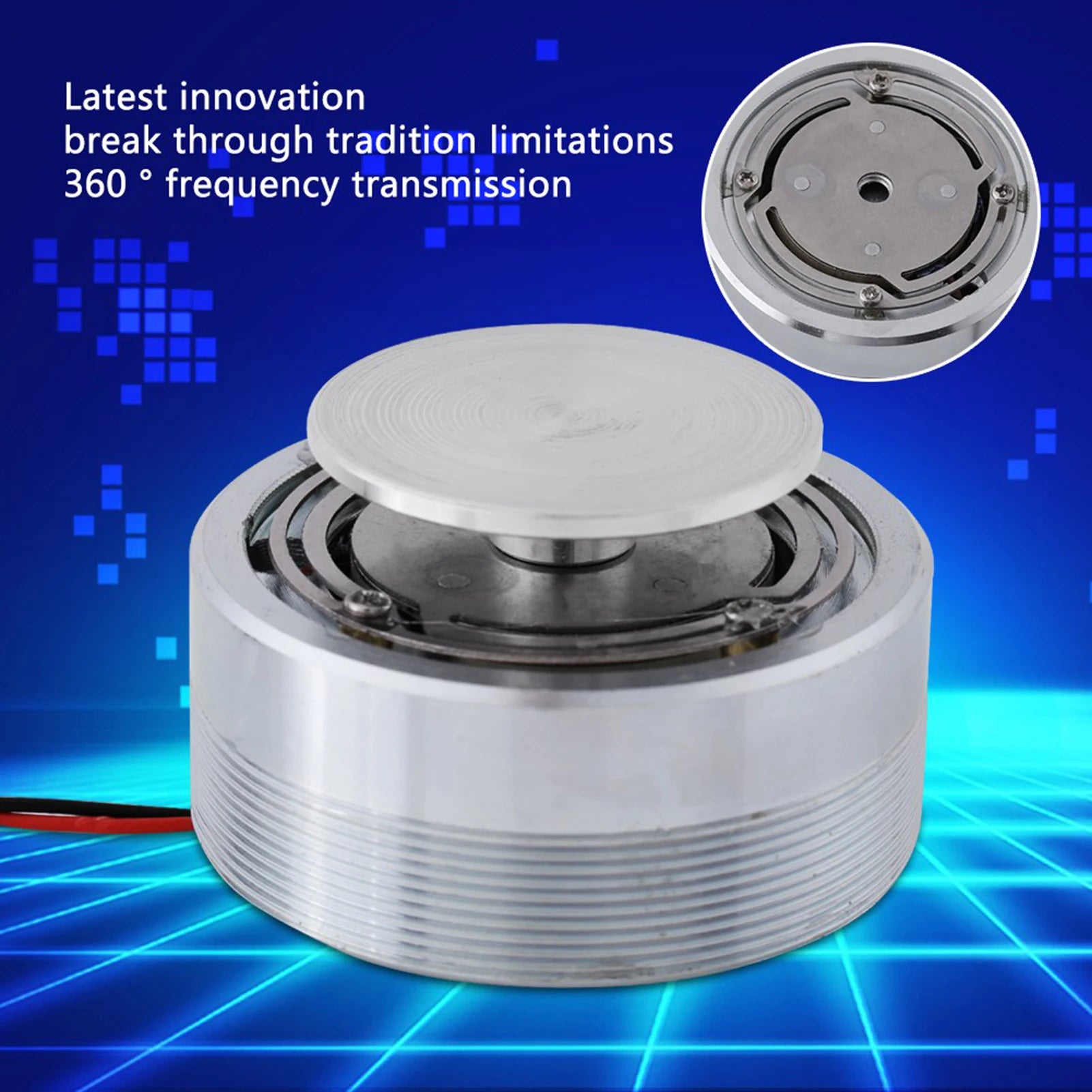 CowLost | 1pcs-25w-50mm-2inch-all-frequency-resonance-speaker-round-vibration-speaker-vibration-strong-bass-louderspeaker |4