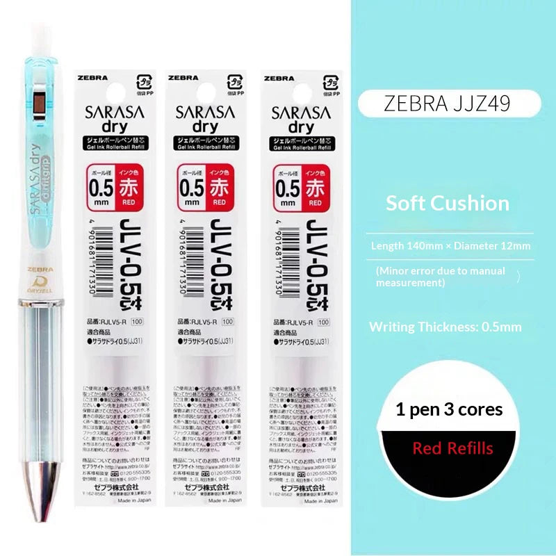 CowLost | product_id-zebra-jjz49-quick-dry-gel-pen-0-4-0-5mm-retractable-cushion-grip-transparent-design-for-exams-writing |28