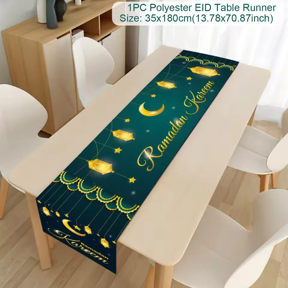 CowLost | ramadan-table-runner-eid-mubarak-decoration |36