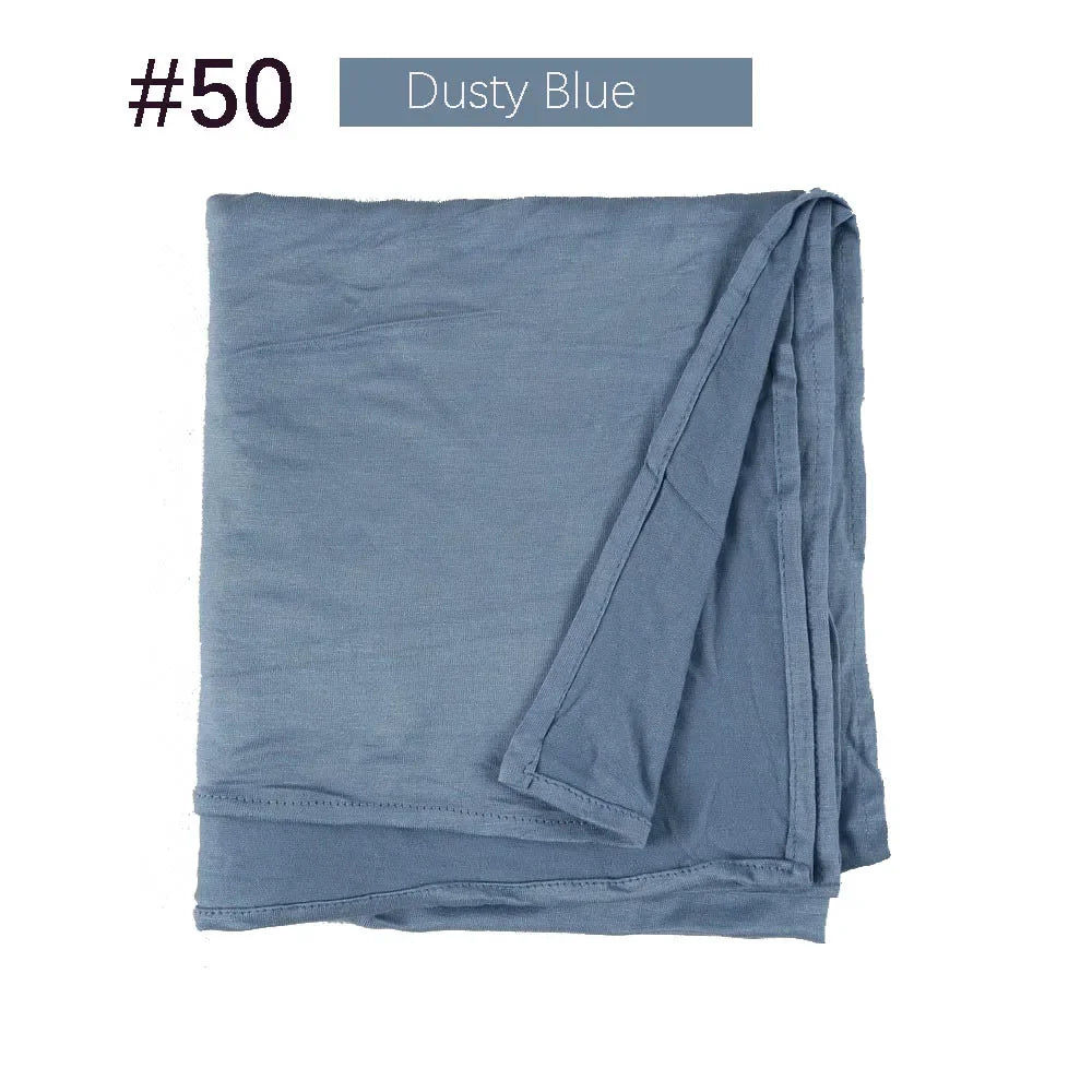 CowLost | muslim-women-stretchy-jersey-hijab-plain-cotton |27