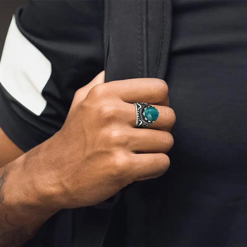 CowLost | jiayiqi-vintage-handmade-oval-rings-for-men |4