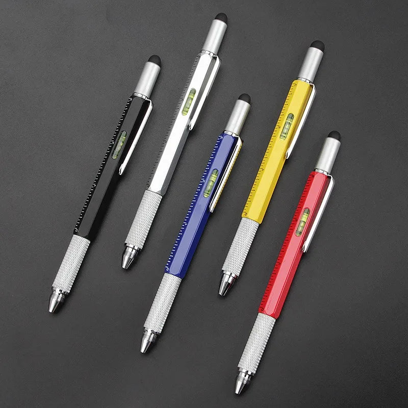 CowLost | product_id-6-in-1-multifunction-tool-pen-with-ruler-level-touchscreen-stylus-phillips-screwdriver-and-ballpoint-pen |3
