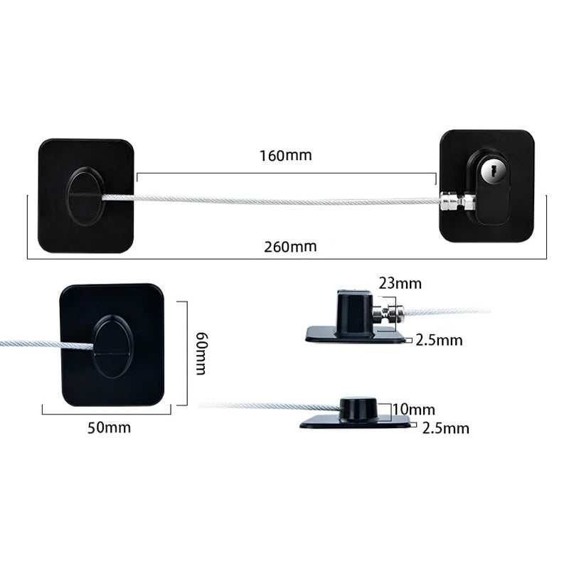 CowLost | baby-safety-password-lock-multi-functional-door-window-kids-protection |9