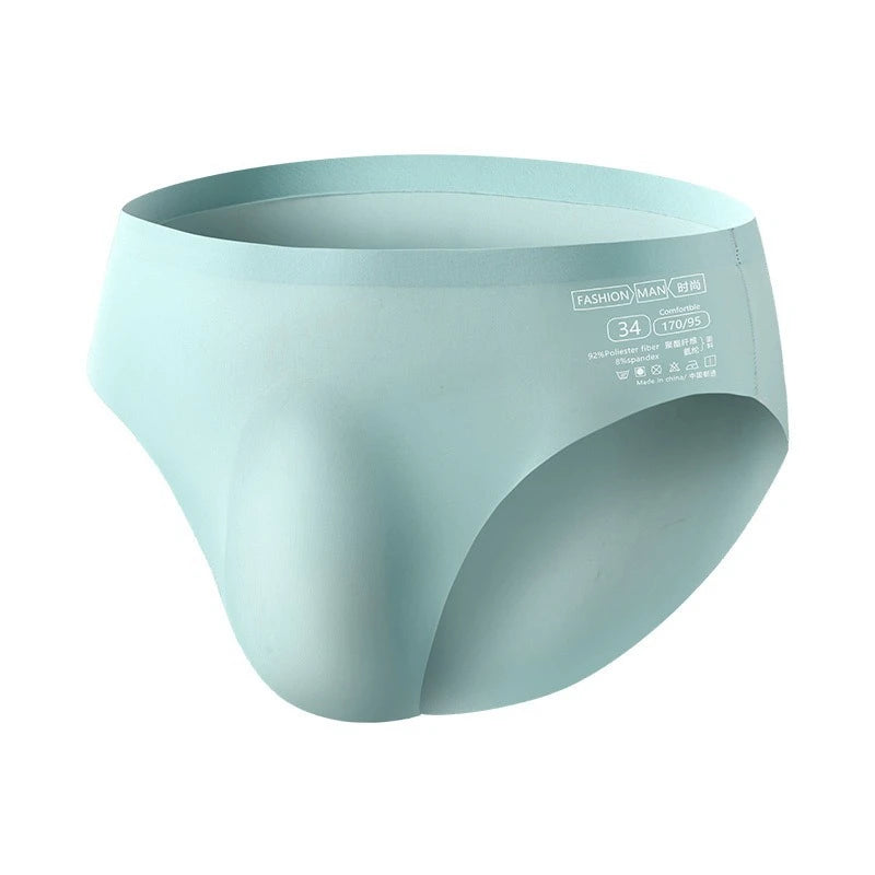 CowLost | mens-ice-silk-seamless-briefs-summer-ultra-thin-panty-transparent-sexy |26