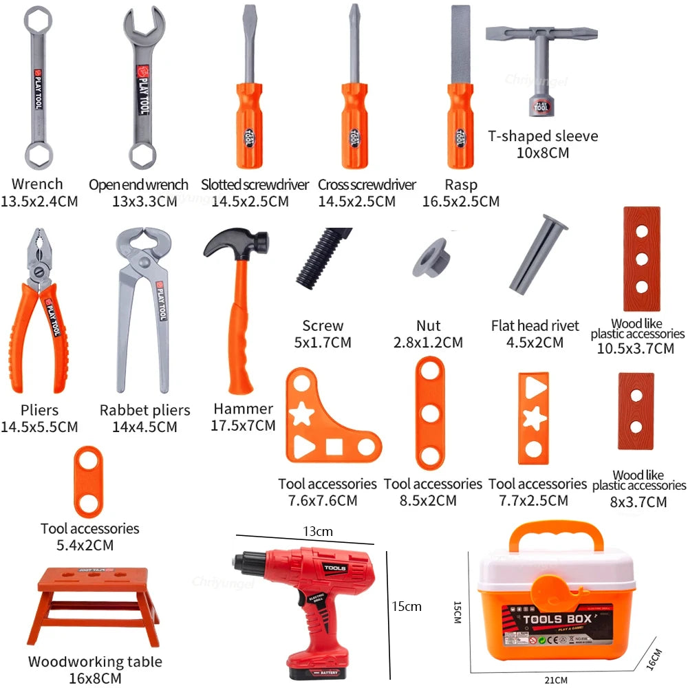 CowLost | product_id-38-42-pcs-kids-pretend-tool-set-with-screwdrivers-for-toddlers |5