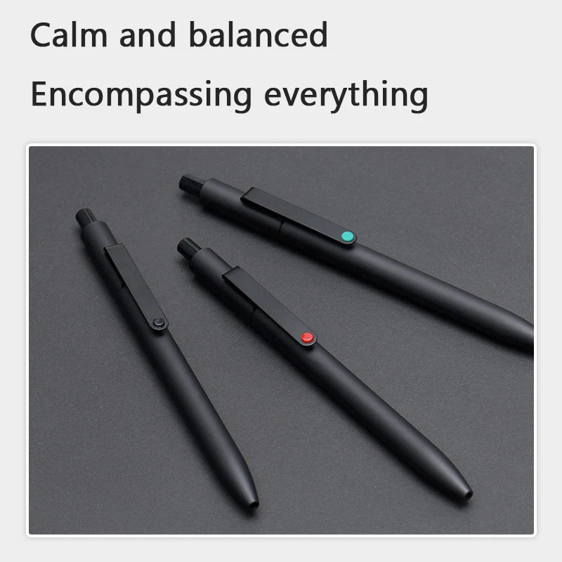 CowLost | product_id-kaco-midot-0-5mm-black-gel-ink-pen-quick-dry-metal-clip-premium-design |3