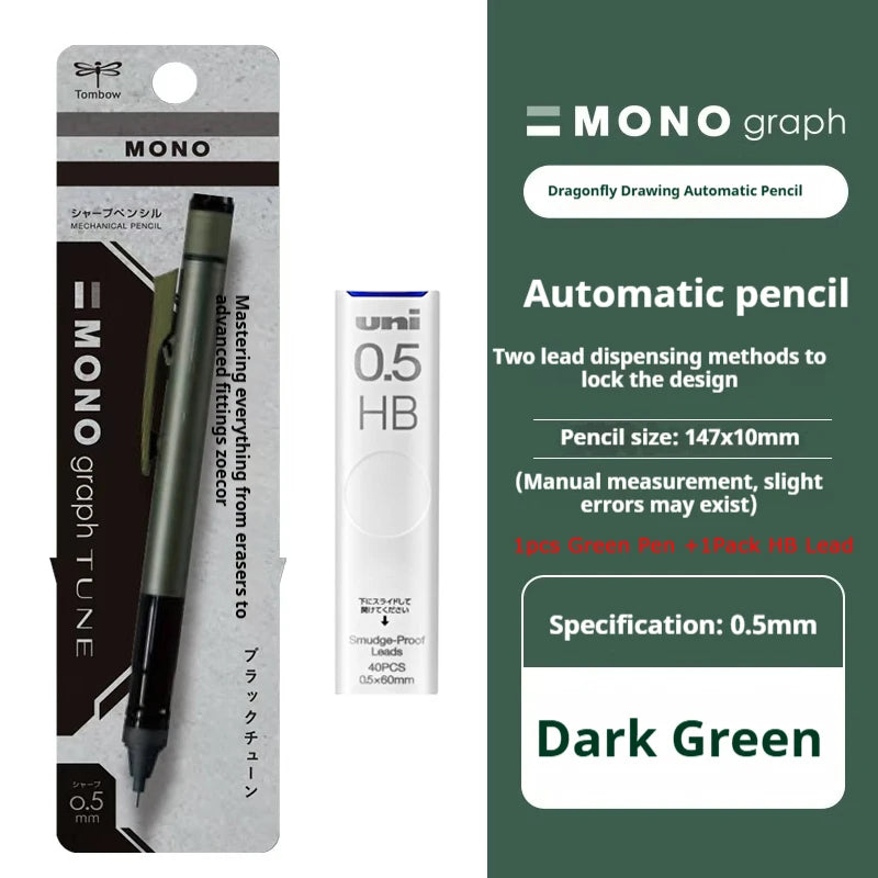 CowLost | product_id-tombow-mono-graph-tune-0-5mm-mechanical-pencil-low-center-gravity-shake-to-eject-lead-for-writing-drawing |34