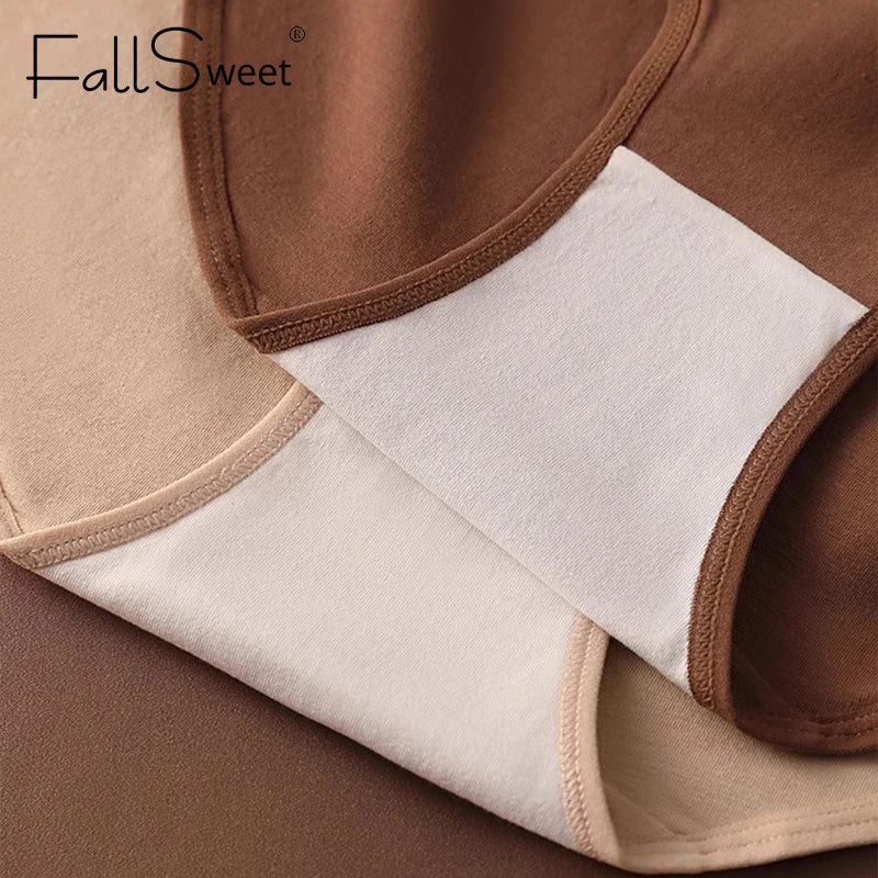 CowLost | product_id-fallsweet-7-pack-high-waist-cotton-plus-size-womens-briefs |5