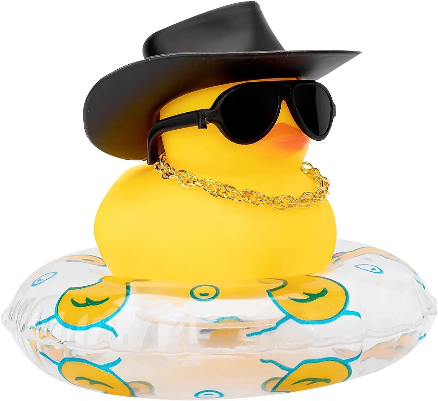 CowLost | product_id-duck-car-dashboard-rubber-duck-with-mini-hat-swim-ring-necklace-sunglasses-ornament |20